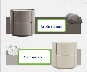 Table <span class=keywords><strong>de</strong></span> chevet moderne écologique sans fil étroite à <span class=keywords><strong>deux</strong></span> tiroirs gris blanc, petite table <span class=keywords><strong>de</strong></span> chevet, <span class=keywords><strong>lot</strong></span> <span class=keywords><strong>de</strong></span> 2 - Product Image 3