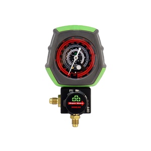 सुपर स्टार ब्रांड एचवीएसी सिंगल गेज हाई/लो प्रेशर गेज ST-B168 मैनुअल बॉल वाल्व स्विच के साथ - Product Image 1