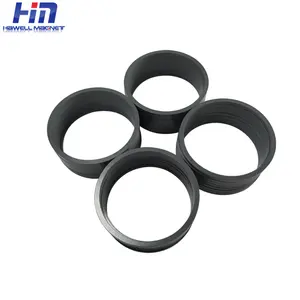 Fabriklieferung schwarz gebundene neodym-magnetringe, mehrpolige magnetisierungs-magnetringe, induktor-magnete