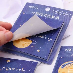 Cartoon Sticky Notes School Supplies <b>Memo</b> <b>Pad</b> Self-Adhesive 3*3Inch Stationery Notepad Creative - Product Image 1