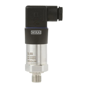 Transmisor de Presión WIKA S20 de Acero Inoxidable, Sensor de Presión Industrial de Alta Precisión con Salida de 4–20 mA para Sistemas Hidráulicos - Product Image 1
