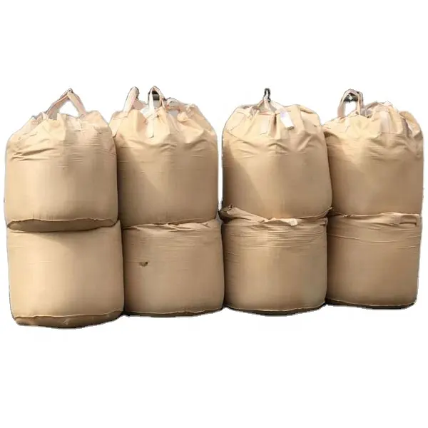 फैक्ट्री 1000 किलोग्राम 2000 किलोग्राम जंबो बड़ा बैग, लकड़ी के पेलेट सॉवडरी चावल शेल घास की बीज रेत
