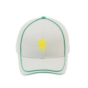 قبعة بيسبول رياضية مطرزة بتصميم الأسد مع حافة ساندويتش قبعات مخصصة للرجال - Product Image 1