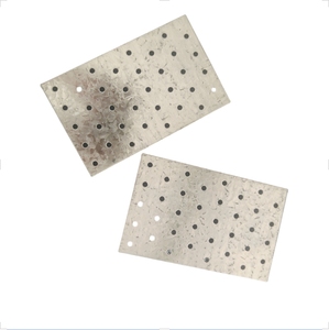 Piastra di Riparazione per Tralicci <span class=keywords><strong>in</strong></span> Acciaio Zincato Anticorrosione, Connettore per Legname, per Strutture Moderne di Case <span class=keywords><strong>in</strong></span> Legno - Product Image 2