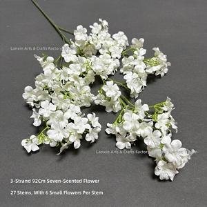 Flores Artificiales Serie Blanca para Decoración de Salones de Banquetes, Arreglos Florales para el Hogar, Decoración de Mesas para Eventos, Decoración Floral de Paredes - Product Image 2