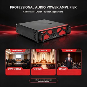Amplificateur de puissance audio professionnel 2 canaux haute puissance, amplificateur numérique classe H 600W 900W 1200W - Product Image 6