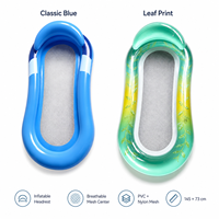 Matelas Gonflable Pliable en PVC avec Filet de Fixation pour Piscine, Chaise Longue Flottante, Lit de Piscine, Hamac Aquatique, Matelas Pneumatique Zhejiang Entertainment