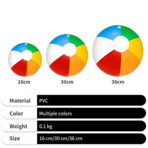 ลูกบอลชายหาดพิมพ์โลโก้ PVC สีเงินขาว ขนาดใหญ่พิเศษ ปี 2025 สำหรับโปรโมชั่น - Product Image 2