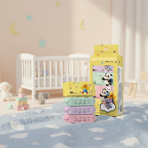 Muestra Gratuita OEM Mini <span class=keywords><strong>Toallitas</strong></span> Húmedas para Bebés Sin Alcohol Sin Fragancia <span class=keywords><strong>Toallitas</strong></span> de Limpieza Suave para Bebés y Niños Pequeños Paquete Pequeño Portátil - Product Image 2