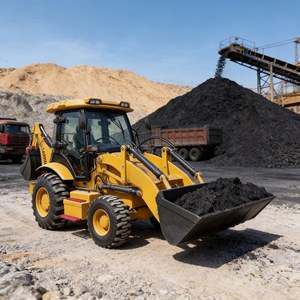 Chargeuse-pelleteuse 4x4 à moteur diesel, mini-excavatrice, pompe hydraulique, chargeuse sur pneus, mini-<span class=keywords><strong>tracteur</strong></span> de construction pour travaux de terrassement - Product Image 3