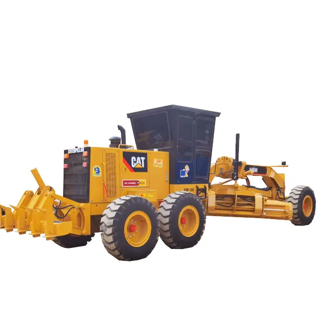 Obral CAT Caterpillar Motor Grader 140G Kondisi Bagus, kucing tangan kedua 140G 140K Wheel Grader 2018 tahun