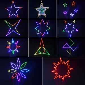 Mới 5W RGB Thẻ SD Hoạt Hình Laser Văn Bản Quảng Cáo Hiệu Ứng <span class=keywords><strong>3D</strong></span> 5000Mw Đèn Laser Vũ Trường - Product Image 6