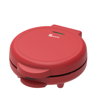 ANBOLIFE OEM Machine à gaufres belges électrique antiadhésive, petit-déjeuner, sandwichs, compacte et portable, avec clip de sécurité, fabrication