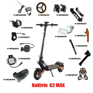 Hình Ảnh Mới Euro Cổ G2 Max Điện Scooter Phần Phụ Tùng Động Cơ Lốp Ánh Sáng Fender Cho kukirin G2 Pro M4 Pro E-Scooter Phụ Kiện