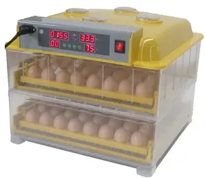 Penjualan Terbaik 96 Inkubator Telur dengan Brooder untuk Anak Ayam