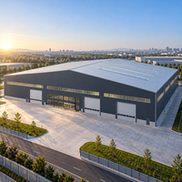 Nouvelle Vente Chaude 2026 : Entrepôt Préfabriqué en Acier Léger, Ferme, Hangar pour Bétail, Design Moderne, Structure en Acier