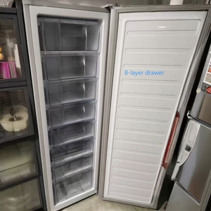 L 218L 8-drawer Fully-frozen Model for Home and Commercial Use Full Upright <b>Freezer</b> Large-capacity Refrigerator for Home Cooler - Product Image 3