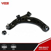 Bras de suspension inférieur avant gauche (noir) YZS pour Daihatsu SIRION (M3_) 1.0 (M300)(2005-2013) 48068-B1020