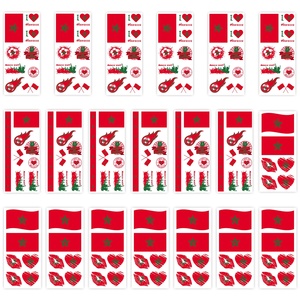 Pegatinas de Tatuaje Personalizables con la <span class=keywords><strong>Bandera</strong></span> de EE. UU., Resistentes al Agua y Ecológicas, para Eventos Deportivos y Equipos de Animación - Product Image 6