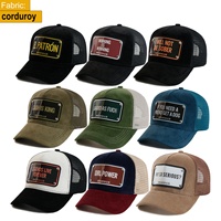 Gorras Trucker de 5 Paneles de Alta Calidad para Hombre con Diseño Deportivo de Metal Laminado, Personaliza tu Logotipo