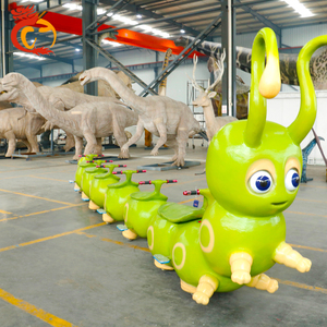 Tùy chỉnh chất lượng cao animatronic động vật đi xe Sâu Bướm giải trí cho công viên Phiêu Lưu Trong nhà & sử dụng công cộng - Product Image 4
