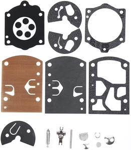 Kit de réparation et de reconstruction de <span class=keywords><strong>carburateur</strong></span> pour <span class=keywords><strong>carburateur</strong></span> Walbro K10-WB série WB, compatible avec les tronçonneuses <span class=keywords><strong>Homelite</strong></span> 650 750 et la pompe à eau FP100 - Product Image 1