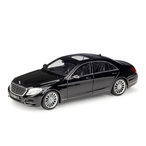 BobbieGoods WELLY 1:24 <span class=keywords><strong>Mercedes</strong></span> <span class=keywords><strong>Benz</strong></span> Classe S, Modellino Auto in Plastica ABS, <span class=keywords><strong>Giocattolo</strong></span> da Collezione, Simulazione Espositiva, Regalo - Product Image 2