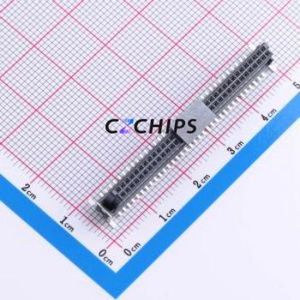 15220682601000 Pin Socket SMD,P=1.27mm Connector 1.27mm 1.27mm Square Hole Vertical Mount - Product Image 1