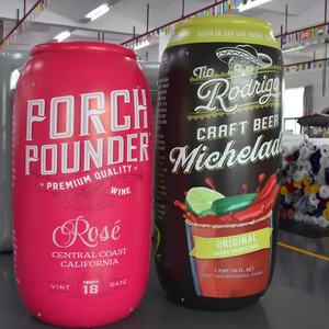 Replica Gigante Gonfiabile di Lattina di Vino Rosé - Espositore Pubblicitario Promozionale di Alta Qualità per Eventi in Bar/Negozi - Product Image 5