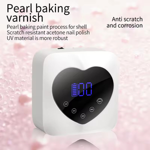 Heart Shape Cordless Nail <b>Lamp</b> <b>Wireless</b> Gel Polish Curing Light Fast Drying Manicure Beauty Tool - Product Image 2