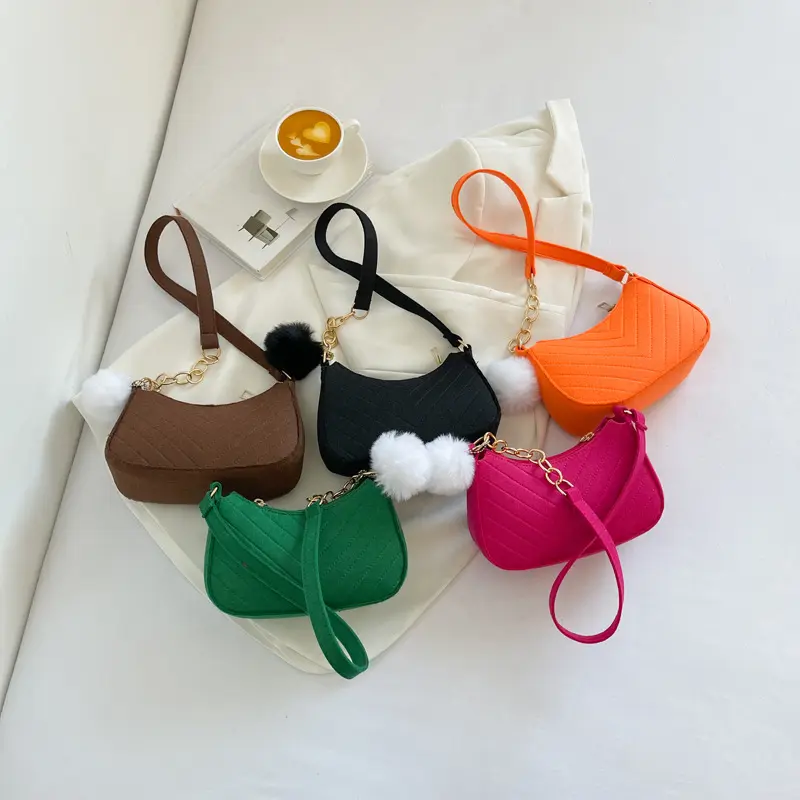 2023 neue Mode Damen Designertaschen solide Farbe stilvolle Taschen für Damen weiches Leder Kunstleder-Handtaschen für Damen Damenhandtaschen OEM