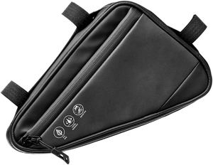 OEM Factory High Reflective Waterproof 1.5L Capacity 600D Oxford+PU Material Multi-function <b>Bicycle</b> <b>Frame</b> Storage Triangle Bag - Product Image 2