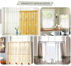 Tringle à rideau réglable de draperie de café de <span class=keywords><strong>prix</strong></span> bas, nouvelle tringle de fenêtre décorative de conception, ensemble de tringles à rideaux de café - Product Image 6