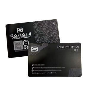 Tarjeta de Visita Metálica NFC Programable Personalizada de 0.8 mm, 888 <span class=keywords><strong>Bytes</strong></span>, con Logotipo Impreso en UV - Product Image 6