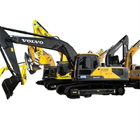 Ekskavator Volvo EC240D EC240 Bekas yang Tahan Lama, Struktur Dilas Robotik, Umur Pakai Panjang untuk Pekerjaan Berat