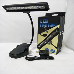 Clip de luz led para libros, accesorio de iluminación para libros con 9 luces, venta al por mayor - Product Image 6