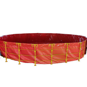 Équipement d'aquaculture Toile PVC Réservoir de poissons pour l'agriculture Réservoir de bâche rond pliable en PVC Étang à poissons pour l'aquaculture - Product Image 2