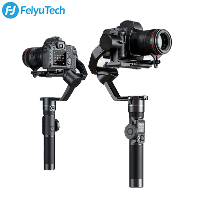 FeiyuTech Feiyu AK2000 3-Axis Camera Stabilizer Gimbal for DSLR Camera Sony Canon 5D Panasonic GH5 Nikon 2.8 kg Payload Pk Crane