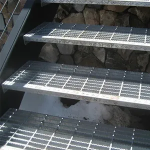 Escalera de acero para exteriores, suministro de fábrica, peldaño de Metal galvanizado, escalones de acero, escaleras para ideas industriales, escalera de escape de incendios