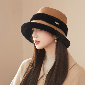 Gorro de Piel Sintética para Viajes de Moda, Gorro Térmico para Mujer para el <span class=keywords><strong>Invierno</strong></span> - Product Image 4