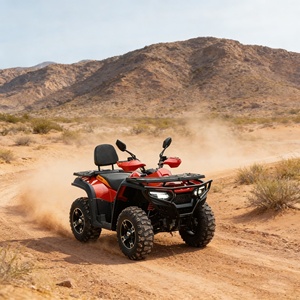 <span class=keywords><strong>Quad</strong></span> tout-terrain familial à transmission automatique par arbre de transmission, moteur à essence >300cc, idéal pour les excursions de week-end - Product Image 4