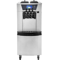2022 Nieuwe 20-30L/H Commerciële Soft Serve IJsmachine met voor-koelende luchtpomp, fruit & melk, lange levensduur