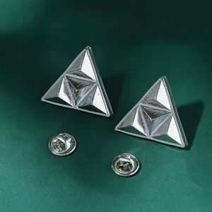 中空の小さな金メッキブローチ メンズシャツバックル 蜂の襟飾り 韓国風 ウェディングスーツシャツアクセサリー 跨境販売 - Product Image 6