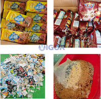 Déchiqueteur de broyeur de biscuits de pain de déchets alimentaires périmés Machine de broyage de déchets alimentaires