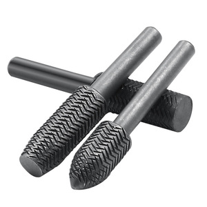 Ensemble de 5 limes en acier gaufré pour meulage et polissage électrique, lime rotative, lime irrégulière - Product Image 2