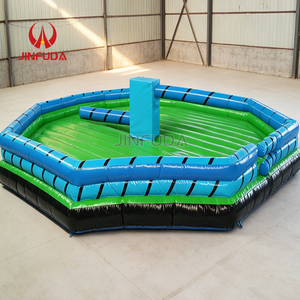 Structure gonflable de jeu et d'élimination pour joueurs, thème Toxic Meltdown Total <span class=keywords><strong>Wipeout</strong></span> Wipe Out, mécanique, en PVC et métal, pour la location - Product Image 5