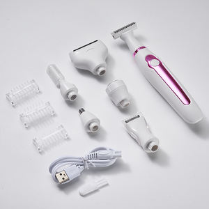 Tondeuse de Bikini 4 en 1 pour femme, rasoir électrique Rechargeable, épilateur, rasoir pour dame - Product Image 3