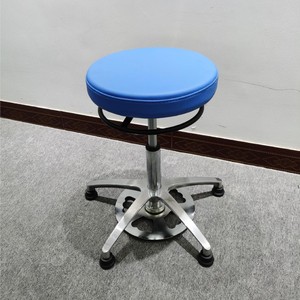 Ke Ming Dental <b>Stool</b> Adjustable Height Swivel Chair Office Use Leather Seat With Wheels - Product Image 3