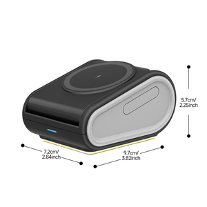 Lámpara de cargador inalámbrico magnético portátil de diseño único 15W para <span class=keywords><strong>iPhone</strong></span> 12-17 Apple Watch AirPods OJD-<span class=keywords><strong>133</strong></span> - Product Image 2