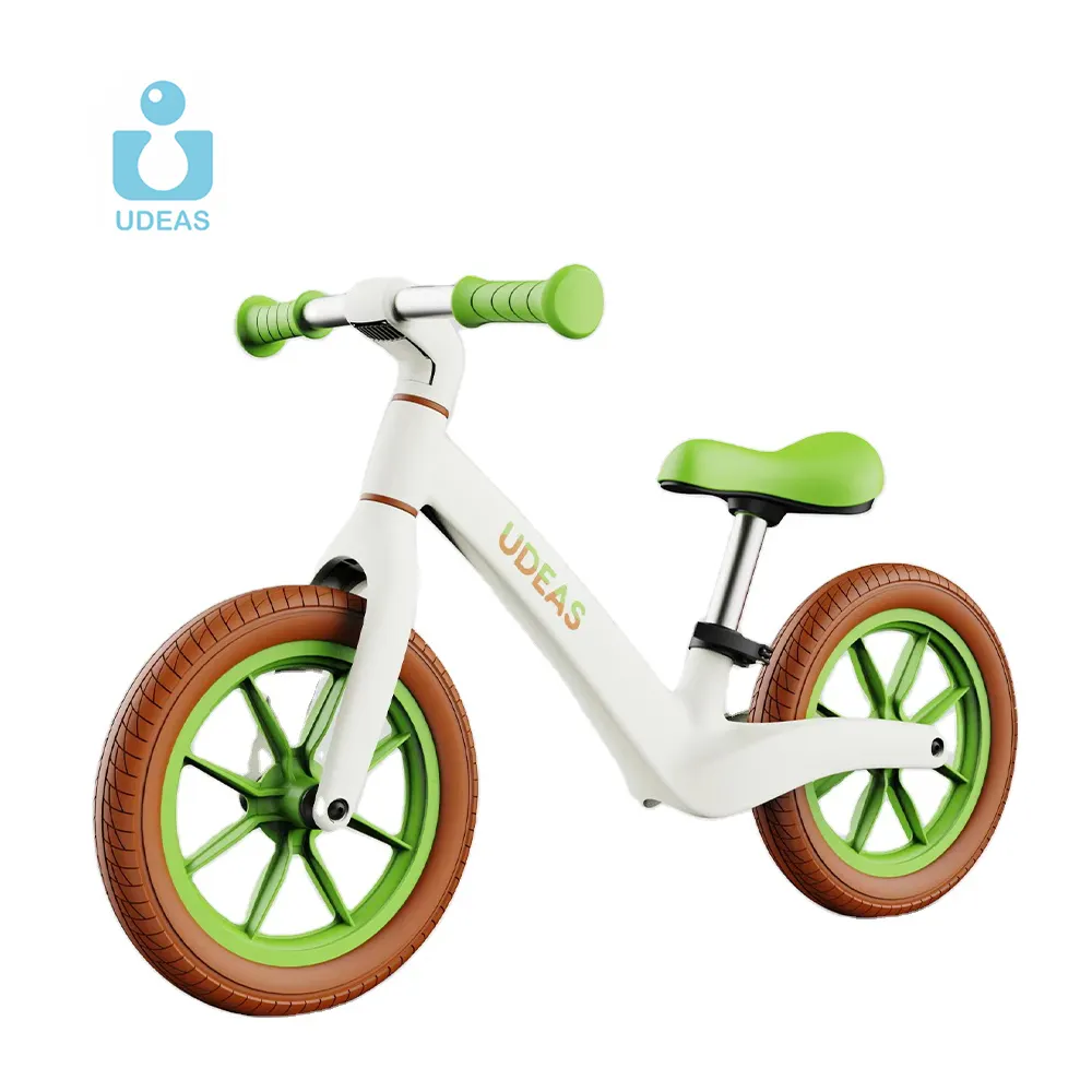 UDEAS High Quality CE 12 Inch Boys Girls Toddler Push Bike Kids First Balance Bike for 3+ Year Old